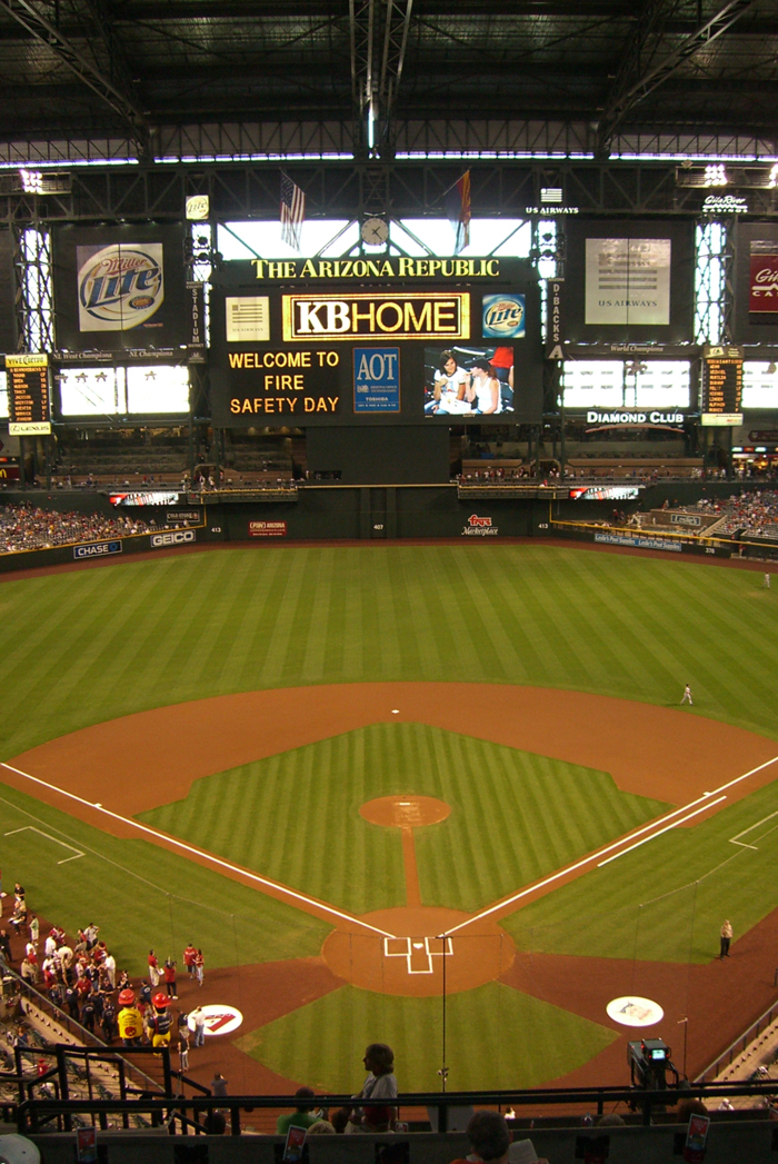 Arizona Diamondbacks' Chase Field on most Instagrammable stadiums list