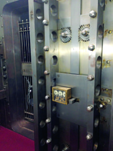 The vault at Body Reserve Gym.