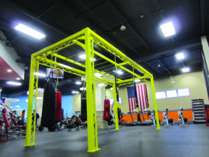 The Cage at ROK Fitness.