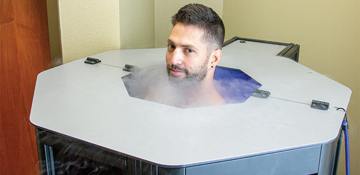 Offering Cryotherapy