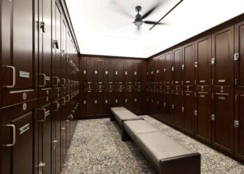 locker rooms