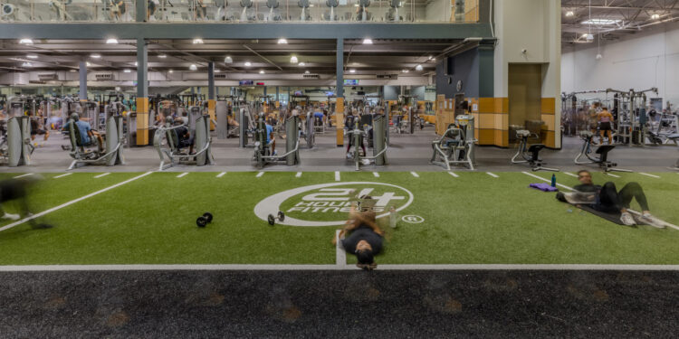 24 Hour Fitness remodel